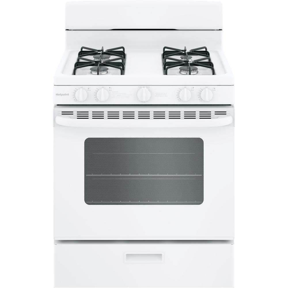 Hotpoint 30 In 4 8 Cu Ft Gas Range