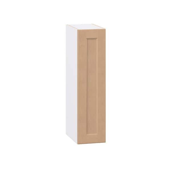 Lakewood 9 in. W x 14.75 in. D x 35 in. H Assembled Shaker Wall Kitchen Cabinet in Sugar Cookie