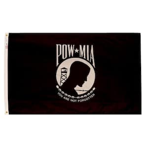 3 ft. x 5 ft. Nylon POW/MIA Military Flag