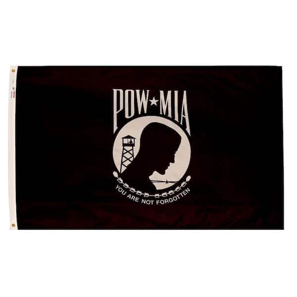 Perma-Nyl 3 ft. x 5 ft. Nylon POW/MIA Military Flag
