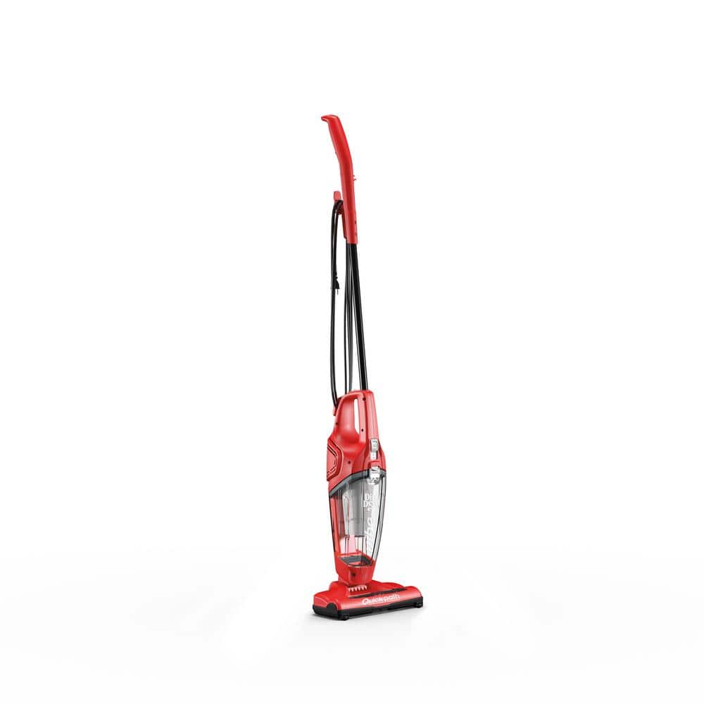Red Bagless 3-in-1 Stick Vacuum Cleaner with Handheld Unit