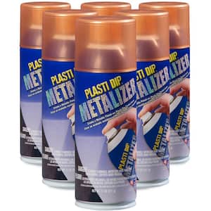 Rust-Oleum Automotive 11 oz. Peel Coat Metallic Color Shift Rubber Coating  Spray Paint (6-Pack) 297335 - The Home Depot