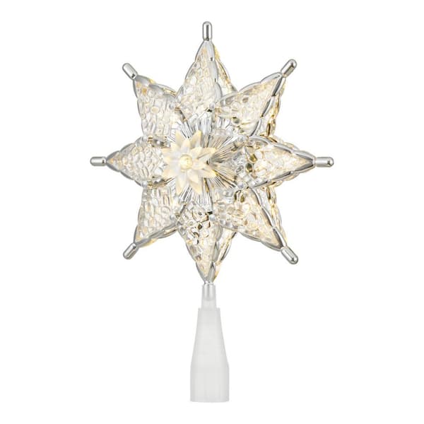 The Holiday Aisle® White Wood Tree Topper - Lighted & Reviews