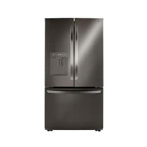 29 cu. ft. French Door Refrigerator w/Multi-Air Flow and SmartPull Handle Printproof Black Stainless Steel, ENERGY STAR