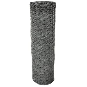 Everbilt 1 in. Mesh 2 ft. x 50 ft. 20-Gauge Galvanized Steel Poultry  Netting 308411EB - The Home Depot