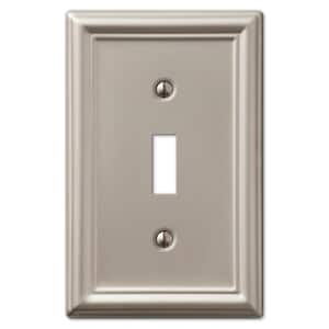 Metallic 1-Gang Toggle Wall Plate (1-Pack)