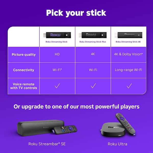Roku Roku Streaming Stick 2025-HD Roku Streaming Device for TV - Main Image