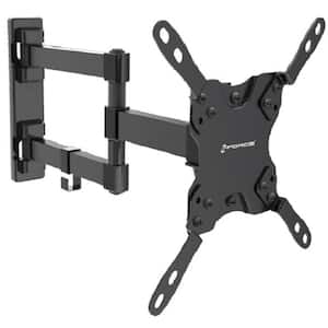 Full Motion Tilt and Swivel Dual Arm TV Wall Mount for Most 13 in. - 42 in. LED/LCD TVs - Black