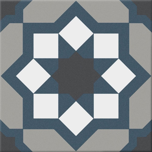 Marazzi D_Segni Clover 8 in. x 8 in. Glazed Porcelain Floor