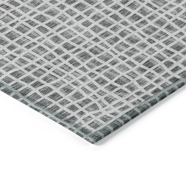 Chantille Machine Washable Indoor/Outdoor Abstract ACN729 Gray 5 ft. x 7 ft. 6 in. Area Rug