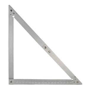 24 in. Aluminum Tri-Fold Paver Square Layout Tool