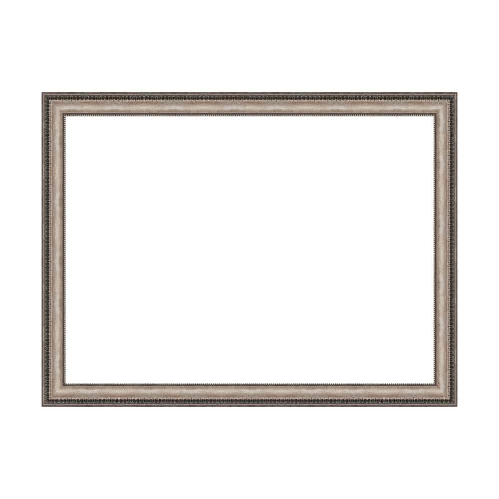 Mirror Makeover Lyla Ornate Silver 41.25 in. W x 31.25 in. H Bathroom Mirror Frame Border Kit-Fits a 40x30 mirror price history on PriceWatchPro