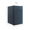 Magic Chef 4.4 cu. ft. Mini Fridge in Black HMR440BE - The Home Depot