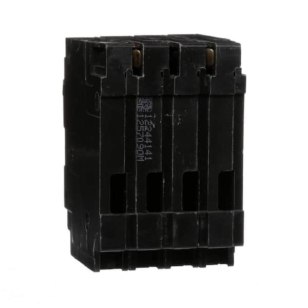 Siemens Triplex 2-Outer 20 Amp Single-Pole and 1-Inner 50 Amp