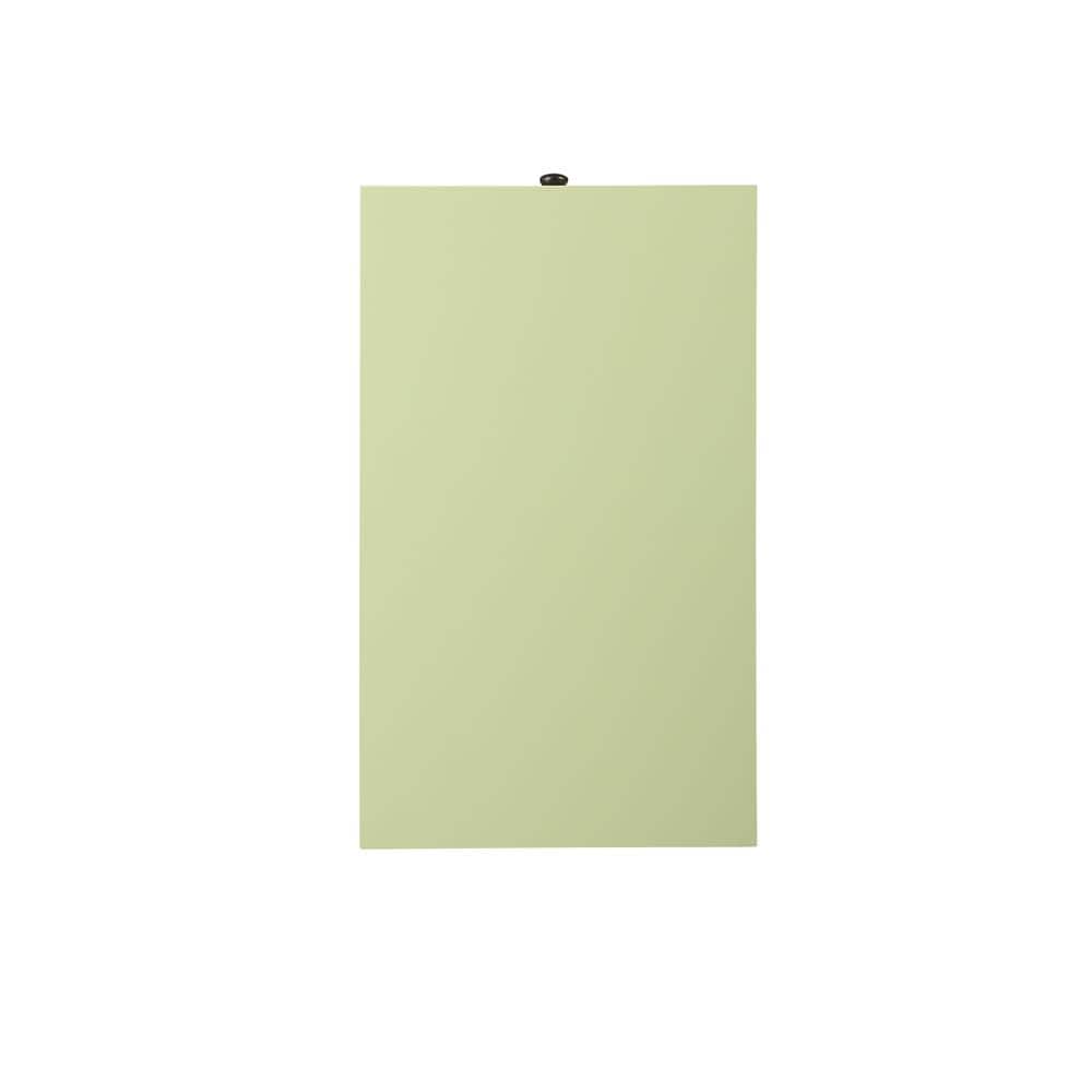 Bertie Light Green Wooden Accent Table with Drawer and Shelf