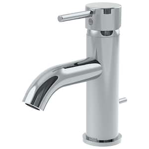 Sereno Single Hole Single-Handle Bathroom Faucet with Drain Assembly in Polished Chrome