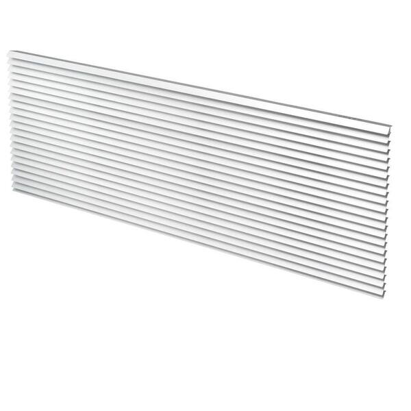 First America 42 in. x 16 in. Aluminum Architectural Rear Grille in Clear