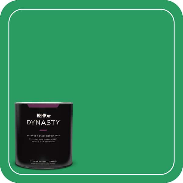 BEHR DYNASTY 1 qt. #S-G-450 Herbal Tea Eggshell Enamel Interior Stain-Blocking Paint and Primer