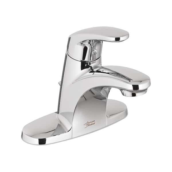 American Standard Colony Pro 4 in. Centerset Single-Handle Low-Arc Bathroom Faucet with Pop-Up Drain in Polished Chrome