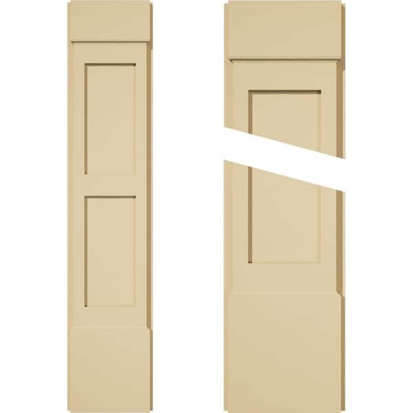 Ekena Millwork 2 in. D x 10 in. W x 48 in. L Primed Polyurethane Pilaster 1- Pack