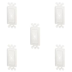 Commercial Electric Clear Magnetic Rocker Light Switch Guards (2-Pack)  805454 - The Home Depot