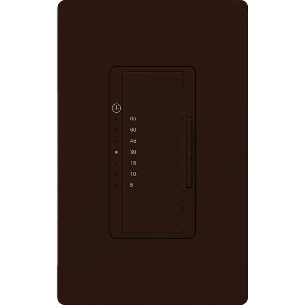 Maestro Brown Digital Countdown Timer Switch with LED Indicator
