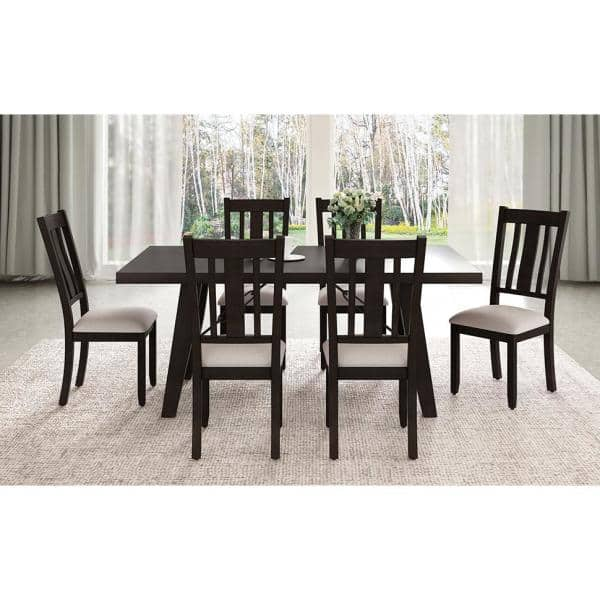 habitat dining table and 6 chairs