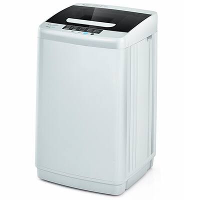White Full-Automatic Laundry Washing Machine