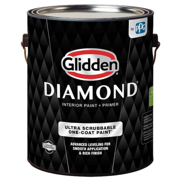 Glidden Diamond 1 qt. PPG1160-6 Chinese Porcelain Satin Interior Paint with  Primer PPG1160-6D-04SA - The Home Depot