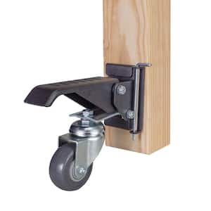 Workbench Casters with Quick-Release Workbench Caster Plates (4-Sets)