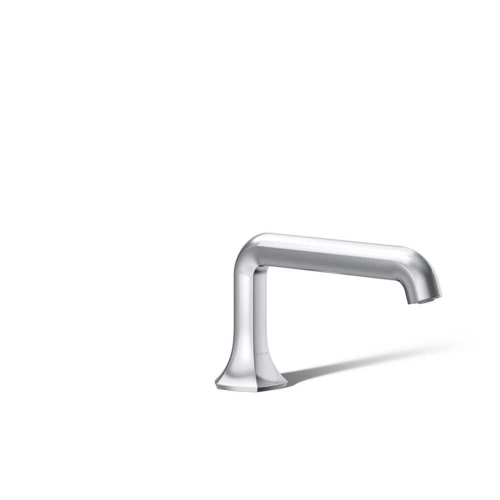 Occasion Deck-Mount Bath Spout with Straight Design in Polished Chrome price history on PriceWatchPro