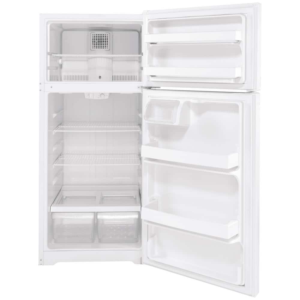 Compact White Energy Star Top Freezer Refrigerator
