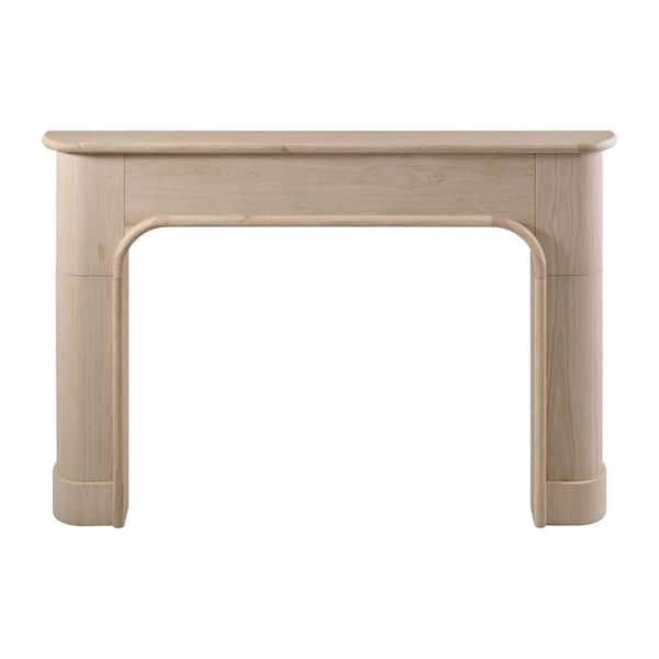 Willow Bend 80 in. x 54 in. Overall Dims Full Surround Fireplace Mantel 54 in. x 41 in. Interior Opening in Unfinished