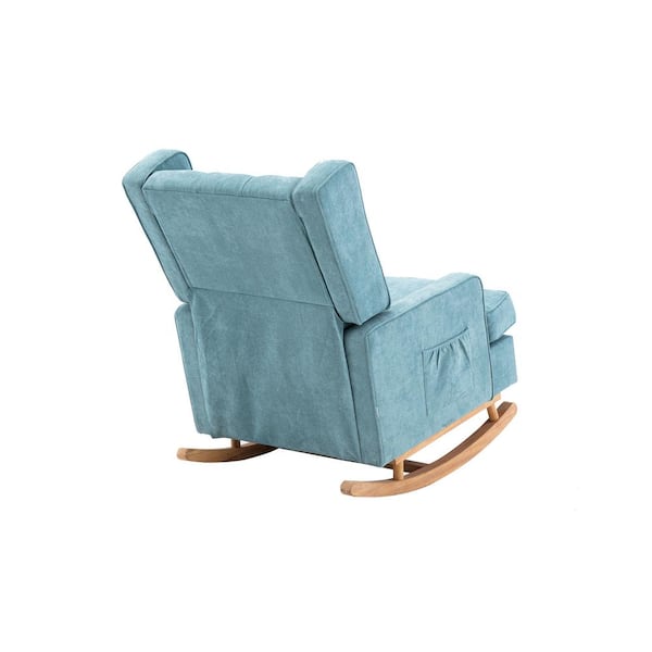 Blue hotsell glider chair