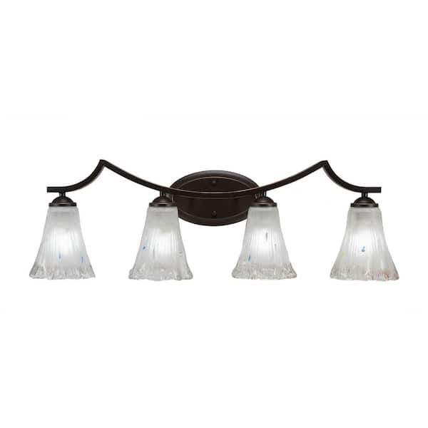 Unbranded Cleveland 8.25 in. 1-Light Dark Granite Vanity Light