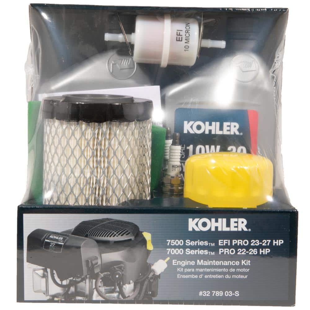 KOHLER Original Equipment Engine Maintenance Kit for 7000 PRO and 7500 PRO  EFI Series Twin-Cylinder Engines KH-32-789-03-S - The Home Depot