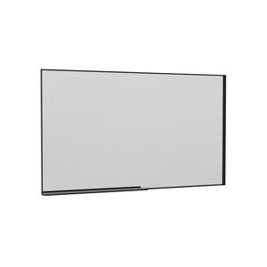 60 in. W. x 36 in. H Rectangular Framed Wall Bathroom Vanity Mirror in Black