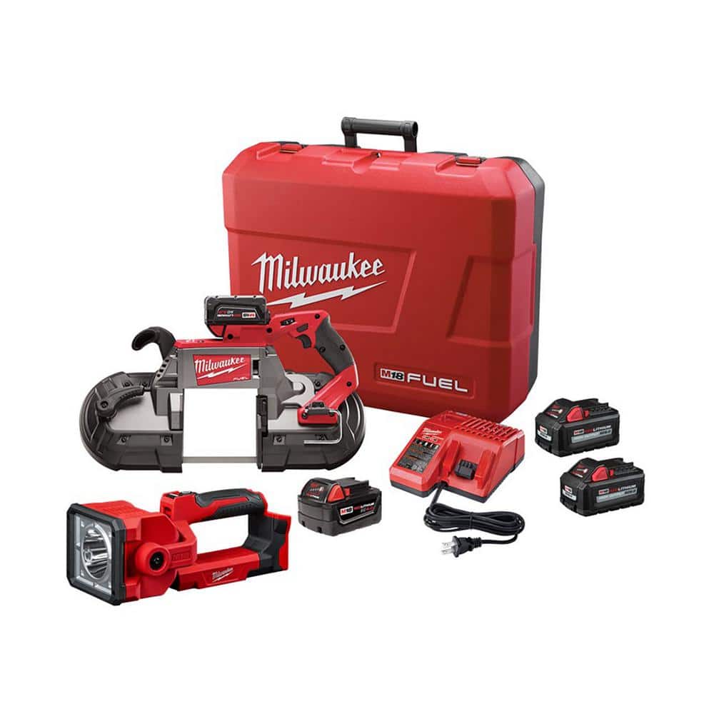 Milwaukee M18 Fuel Compact Band Saw, No Charger, No Battery, Bare Tool Only - 1