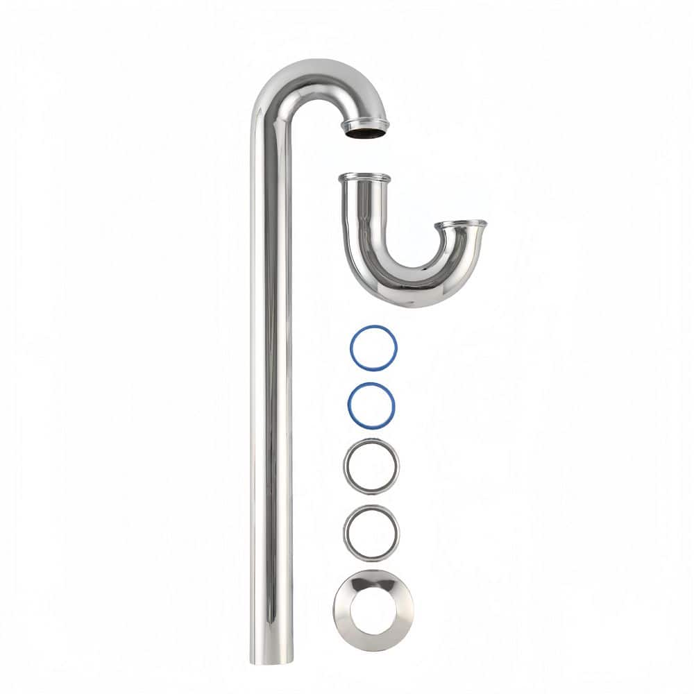 1-1/2in. 20-Gauge Brass Sink Drain S-Trap Chrome-Plated price history on PriceWatchPro