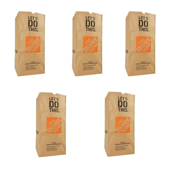 30 Gal. Lawn and Leaf Refuse Bags (5-Count)
