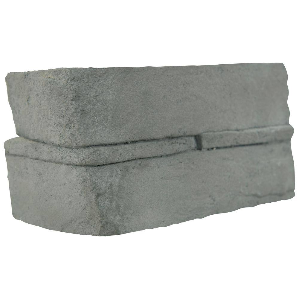 Earthecho Natural Feather Shadow Corner 9 in. x 19.5 in. Textured Cement Concrete Look Siding Panels (4 sq. ft. /Case) price history on PriceWatchPro