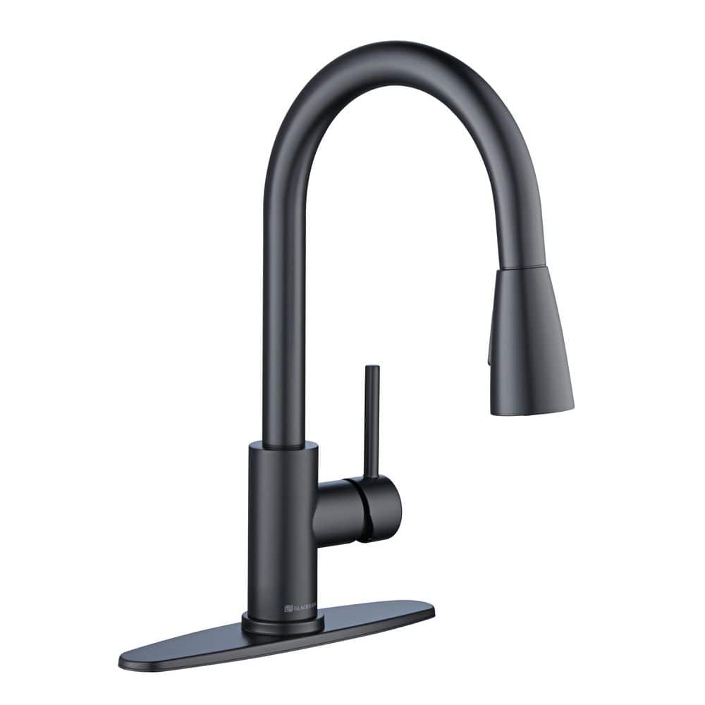 Glacier Bay Riverbend Single-Handle Pull Down Sprayer Kitchen