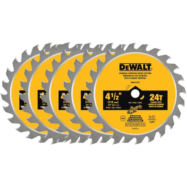Details about   atomic 4-1/2 in 24-tooth circular saw blade 