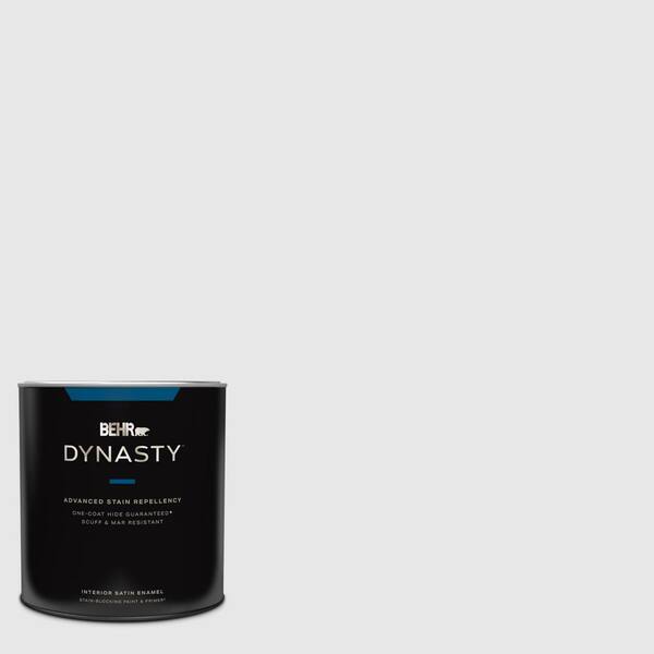 BEHR DYNASTY 1 qt. PRW09 Nimbus Cloud Satin Enamel StainBlocking