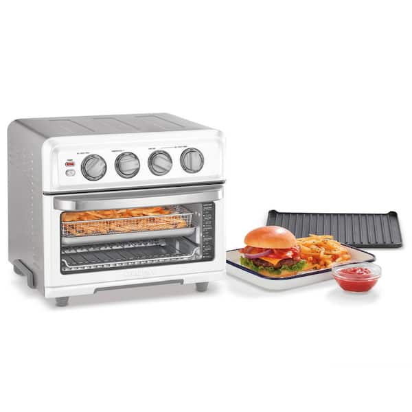Cuisinart Stainless Steel Air Fryer Toaster Oven with Grill, White