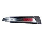 18 mm Pro Snap Knife with 3 Black Blades