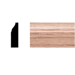 3/8 in. x 1-1/4 in. x 7 ft. Oak Colonial Stop/Mullion Moulding