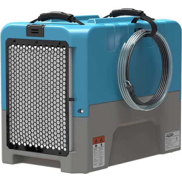 Storm LGR Extreme 180 pt. 2300 sq. ft. Bucketless Commercial Dehumidifier in. Blue with Humidity Control, Auto Defrost