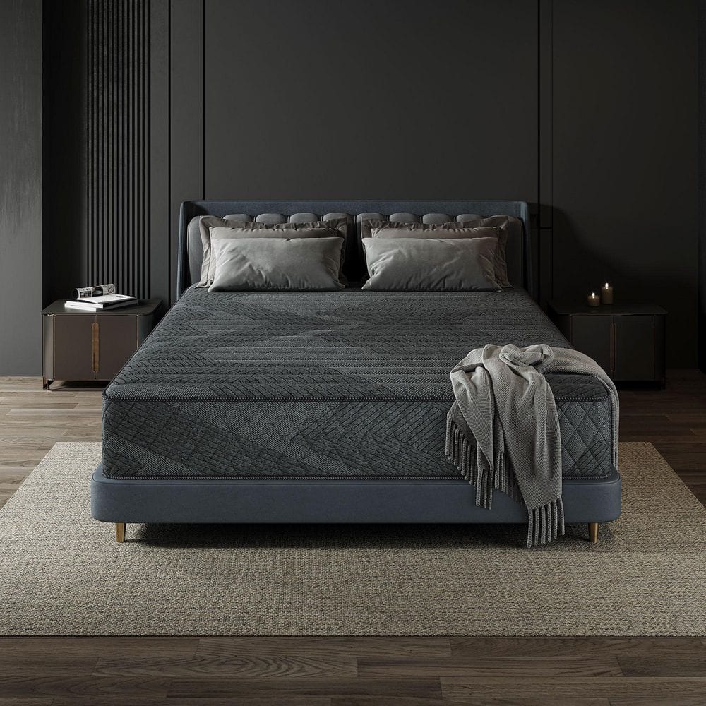 Innerspring Breathable King Medium Gel Memory Foam 10 in. Bed-in-a-Box Mattress price history on PriceWatchPro