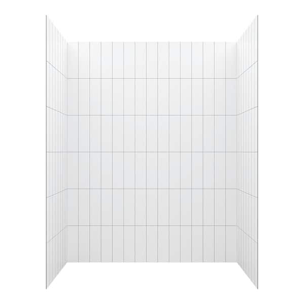 CRAFT + MAIN JETCOAT Shower Alcove Wall Kits 36 in. deep